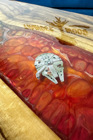 Star Wars Resin Table with Epoxy
