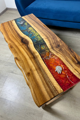 Star Wars Resin Table with Epoxy