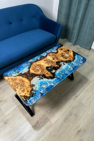 Glow in the Dark Epoxy Resin Table