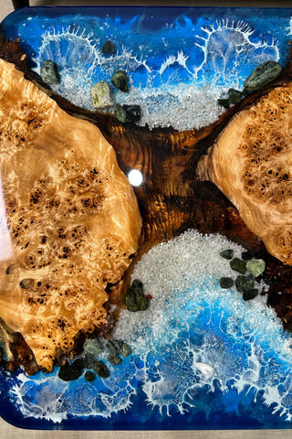 Glow in the Dark Epoxy Resin Table