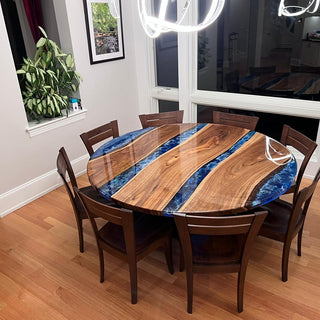 Epoxy Round Dining Table  2022-07-29