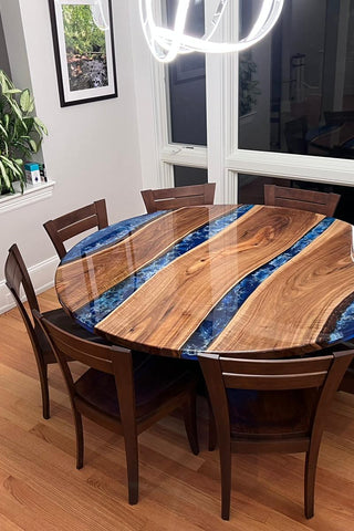 Epoxy Round Dining Table  2022-07-29