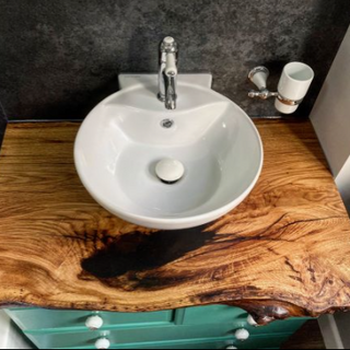 Solid wood bathroom vanities table tops