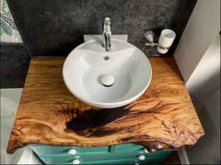 Solid wood bathroom vanities table tops