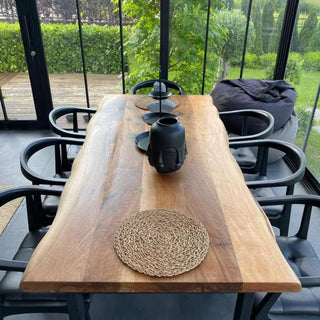 Natural Wooden Dining Table
