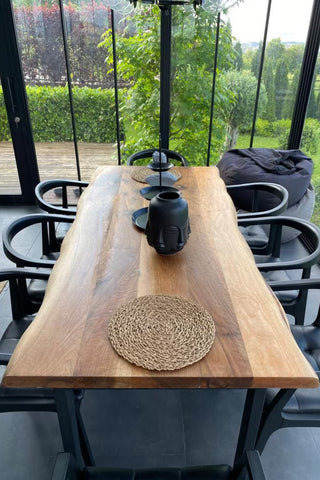 Natural Wooden Dining Table