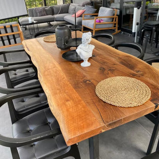 Natural Wooden Dining Table