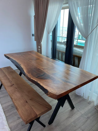 Natural Wood Kitchen Table