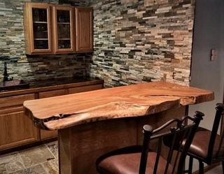 Solid wood kitchen island tops