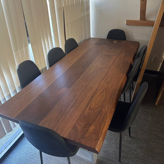 American Walnut Dining Table for 8 People
