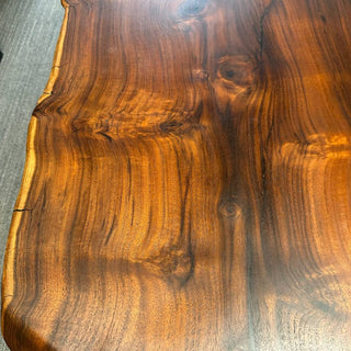 Black Walnut Live Edge Solid Wood Coffee Table
