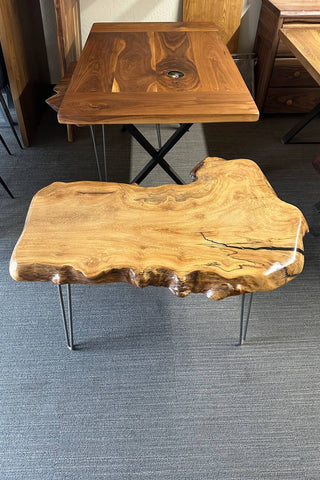 Solid Wood Live Edge Coffee Table