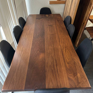 American Walnut Dining Table for 8 People
