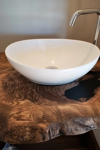 Solid wood bathroom vanities table tops