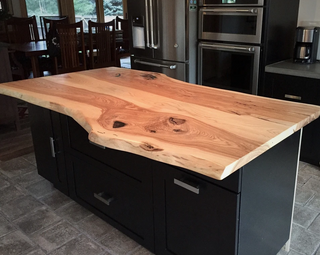 Solid wood kitchen island tops