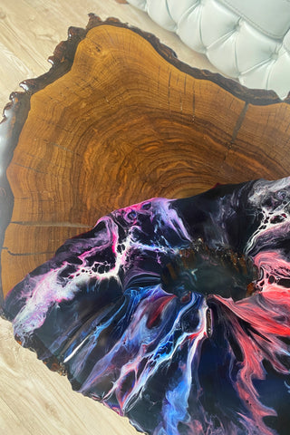 Multi Colored Coffee Table