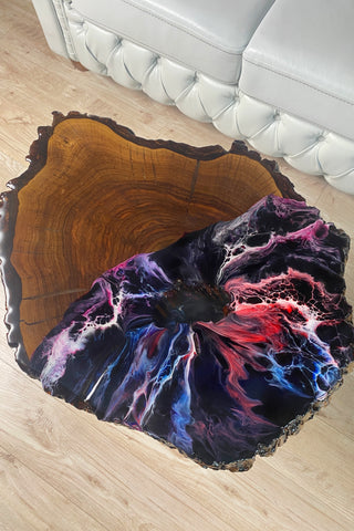 Multi Colored Coffee Table