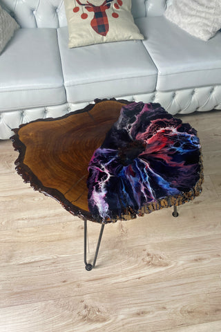 Multi Colored Coffee Table