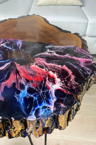 Multi Colored Coffee Table