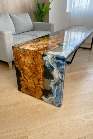 Ocean Wave Living Room Table