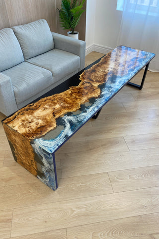Ocean Wave Living Room Table