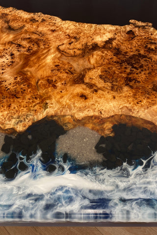 Ocean Wave Living Room Table