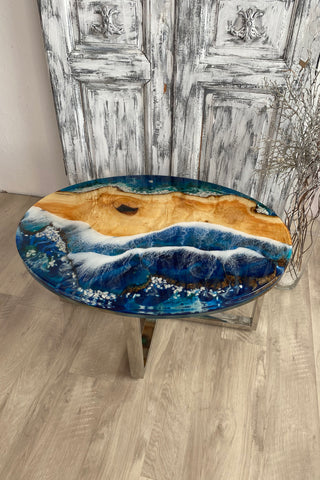 Ovaler Couchtisch