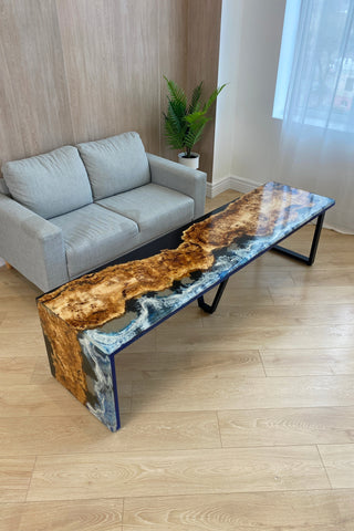 Ocean Wave Living Room Table