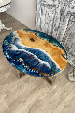 Ovaler Couchtisch