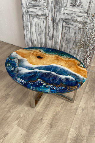 Ovaler Couchtisch