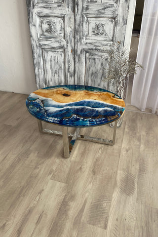 Ovaler Couchtisch