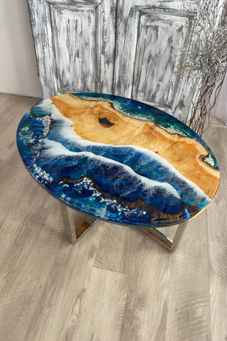 Ovaler Couchtisch