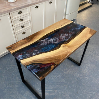 Space Black Epoxy-Tisch