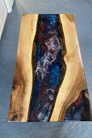 Space Black Epoxy Table
