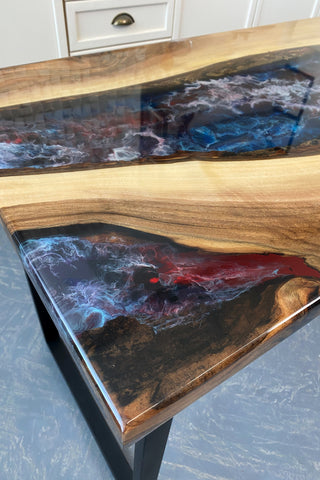Space Black Epoxy Table
