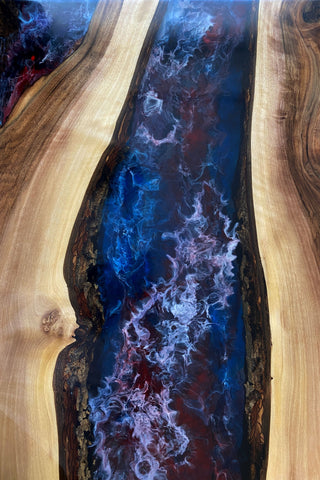 Space Black Epoxy Table