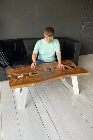 Loft-Wohnungstisch
