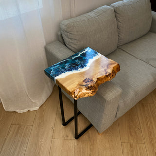 Sofatisch aus Kunstharz