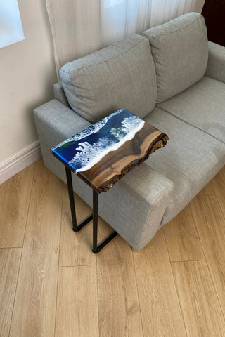 Epoxy Resin Sofa Table