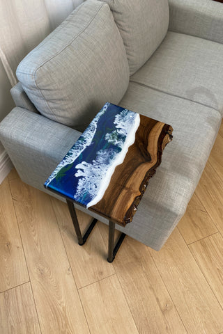 Epoxy Resin Sofa Table