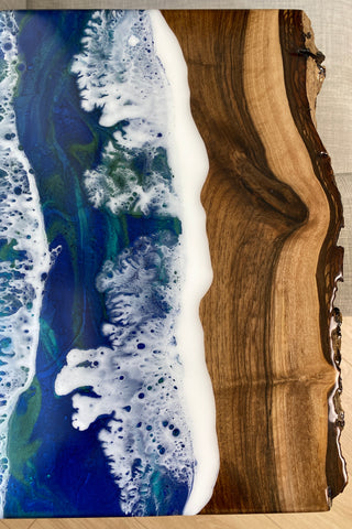 Epoxy Resin Sofa Table