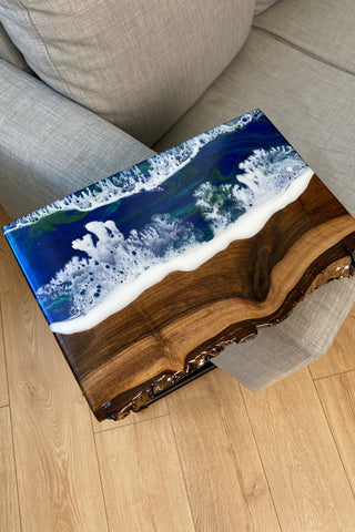 Epoxy Resin Sofa Table