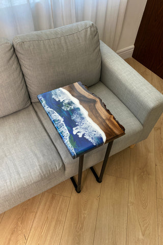 Epoxy Resin Sofa Table
