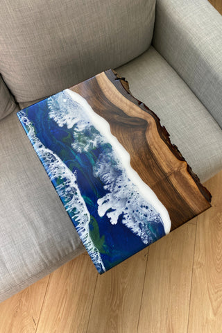 Epoxy Resin Sofa Table