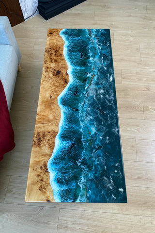 Epoxidharztisch Ozean