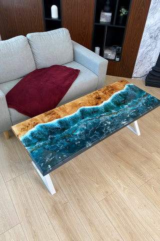 Epoxidharztisch Ozean
