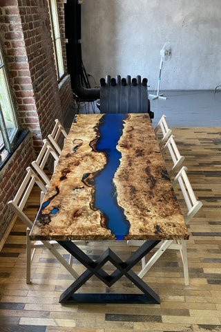 Live Edge Epoxy Resin Table