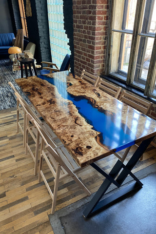 Live Edge Epoxy Resin Table