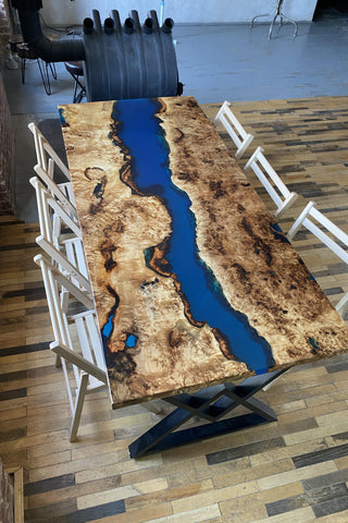 Live Edge Epoxy Resin Table