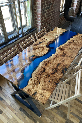 Live Edge Epoxy Resin Table